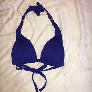 Royal blue bikini top
